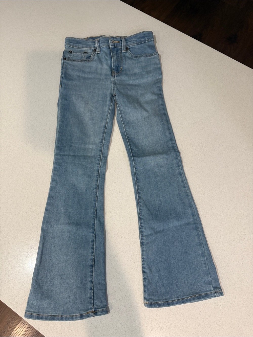 Levi's Light Wash Kids Flare Jeans